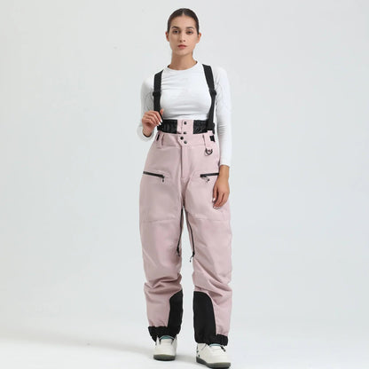 Herren-Skihose mit Hosenträgern und Reißverschluss-Pants for Men-Alpenkind