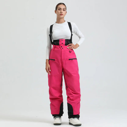 Herren-Skihose mit Hosenträgern und Reißverschluss-Pants for Men-Alpenkind