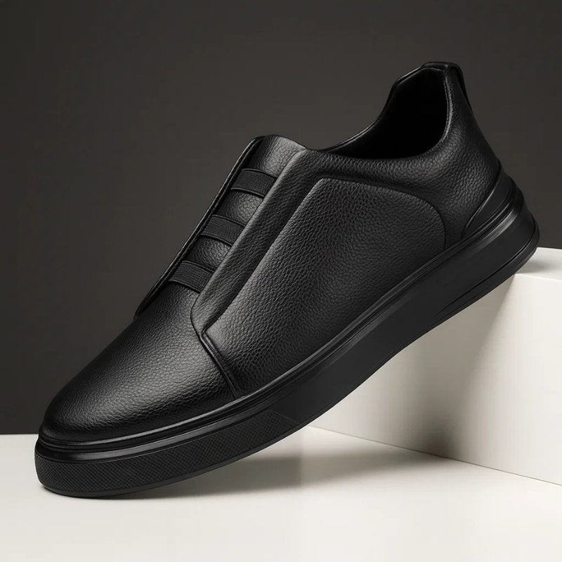 Herren-Slip-On-Sneaker mit Kontrastriemen-Detail-Footwear for men-Alpenkind