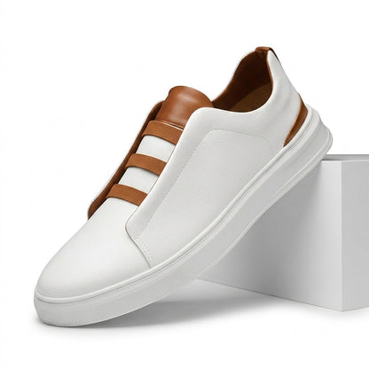 Herren-Slip-On-Sneaker mit Kontrastriemen-Detail-Footwear for men-Alpenkind