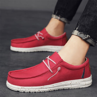 Herren-Slipper mit gesprenkelter Sohle-Footwear for men-Alpenkind