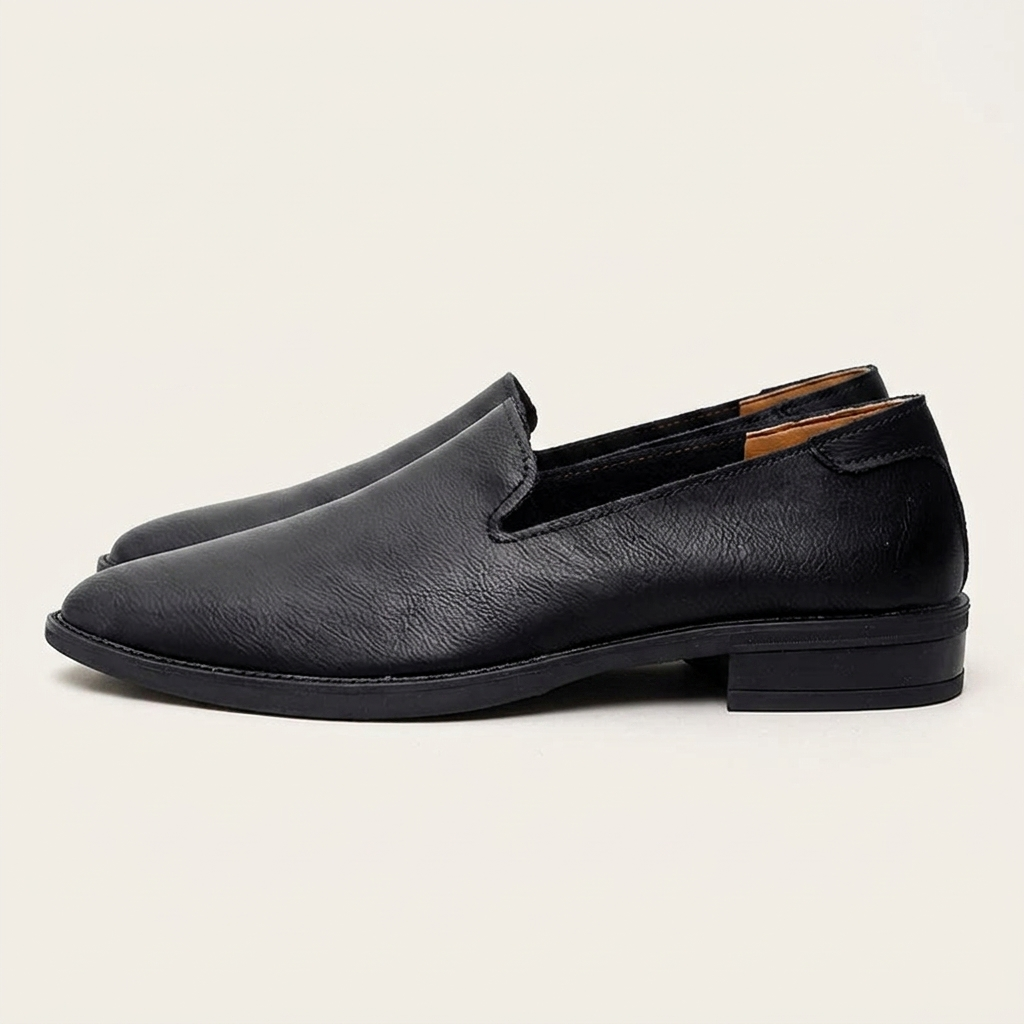 Herren-Slipper mit strukturierter Oberfläche-Footwear for men-Alpenkind