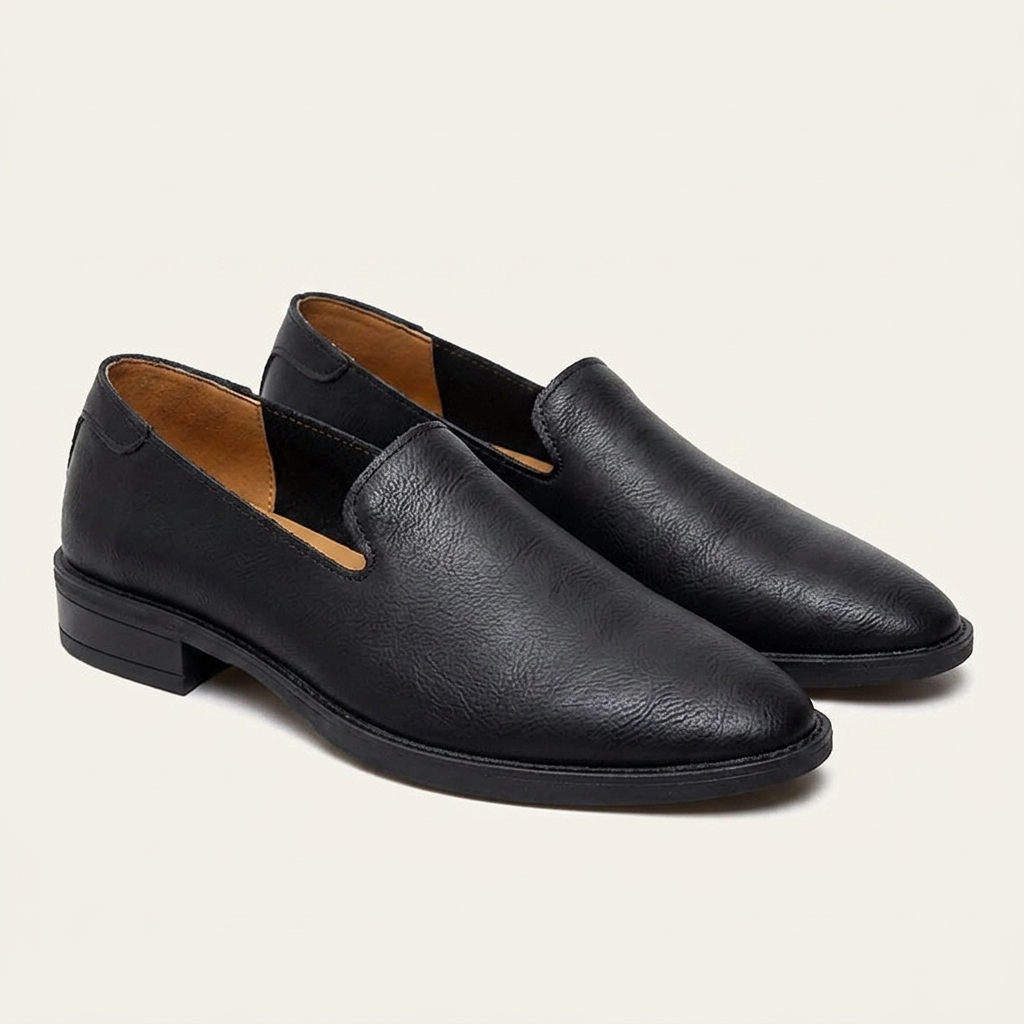 Herren-Slipper mit strukturierter Oberfläche-Footwear for men-Alpenkind
