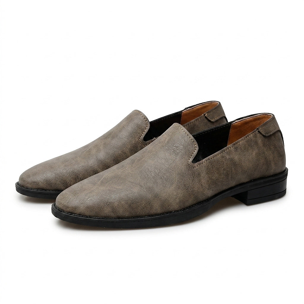Herren-Slipper mit strukturierter Oberfläche-Footwear for men-Alpenkind