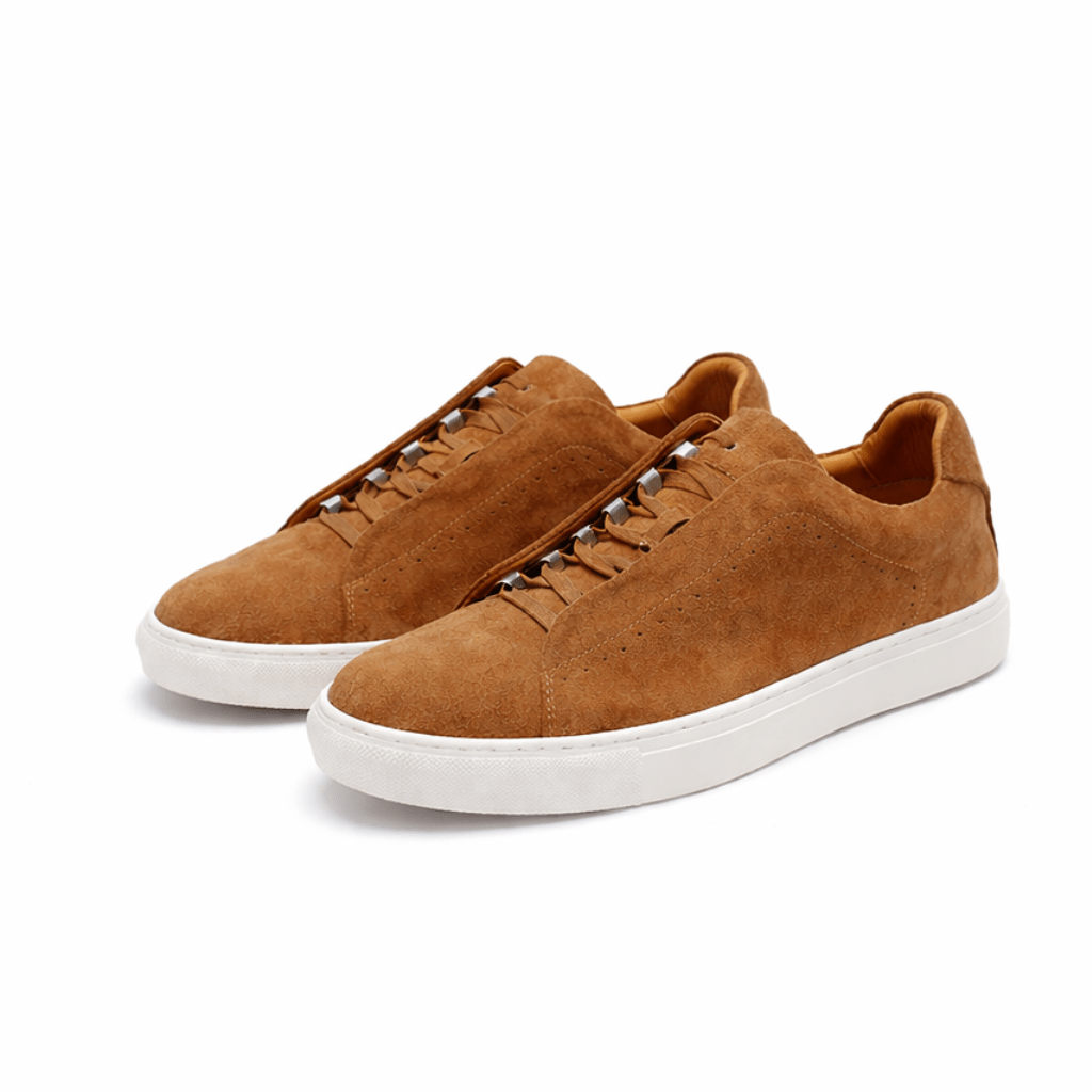 Herren-Sneaker aus Wildleder mit niedrigem Schaft-Footwear for men-Alpenkind