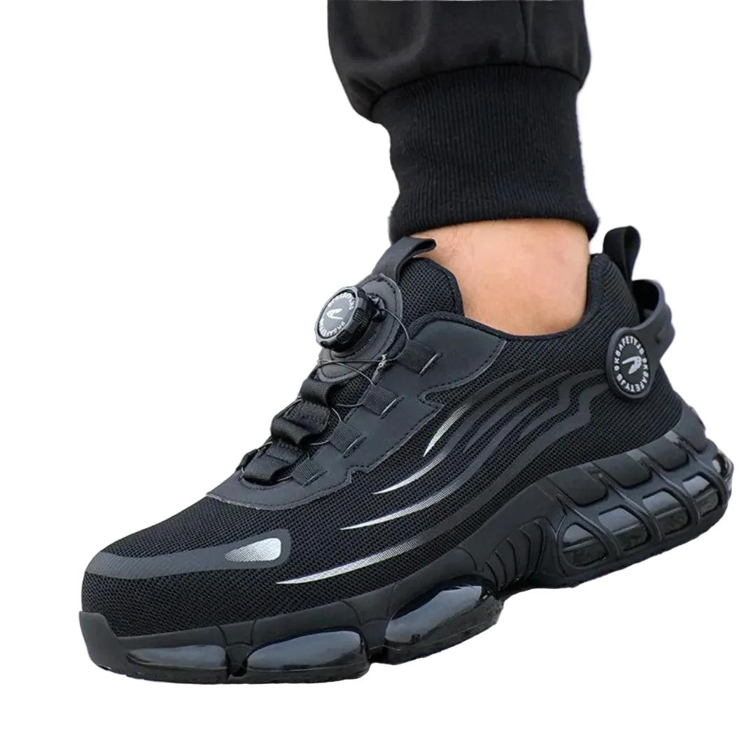 Herren Sneaker mit Mesh-Einsätzen und Drehverschluss-Men Footwear-Alpenkind