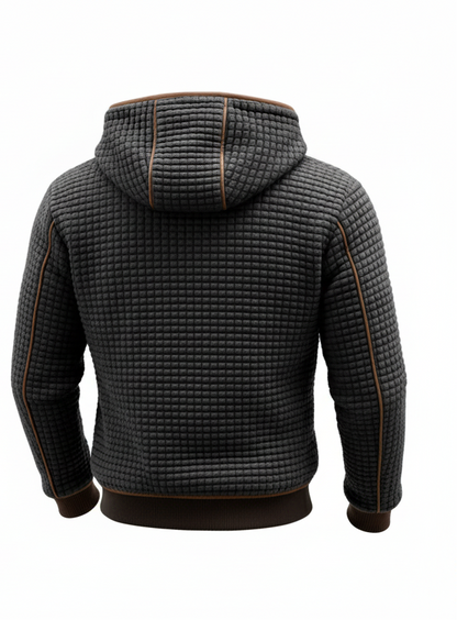 Herren Steppjacke mit Reißverschluss und Stehkragen-Men Outerwear-Alpenkind
