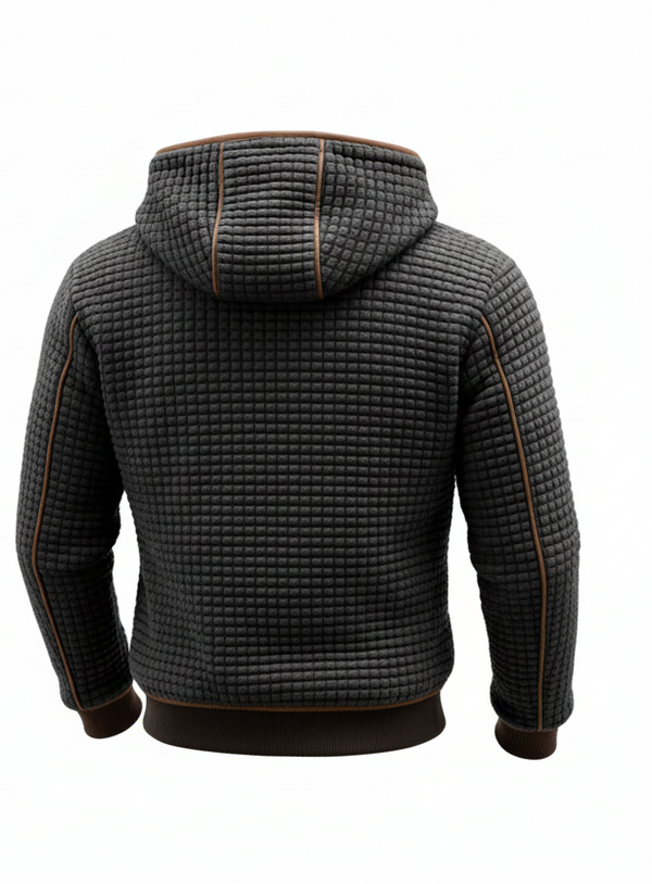 Herren Steppjacke mit Reißverschluss und Stehkragen-Men Outerwear-Alpenkind