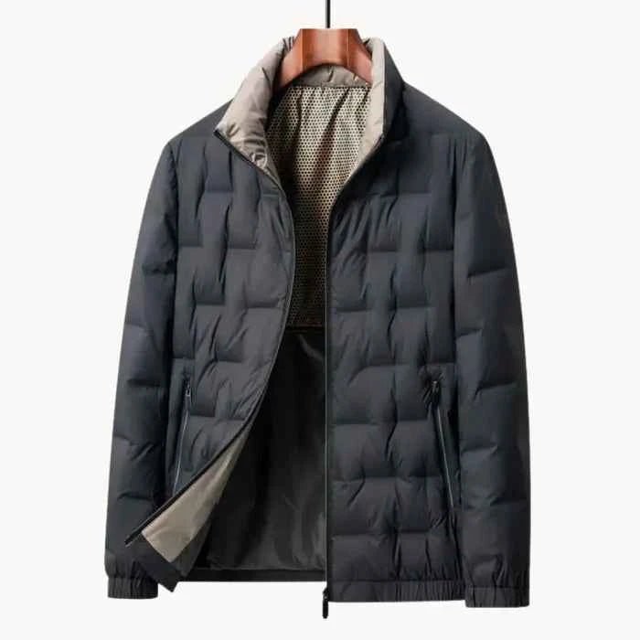 Herren Steppjacke mit Stehkragen-Jackets for men-Alpenkind