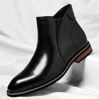 Herren-Stiefeletten mit elastischen Seiteneinsätzen-Footwear for men-Alpenkind