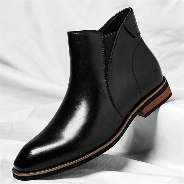 Herren-Stiefeletten mit elastischen Seiteneinsätzen-Footwear for men-Alpenkind