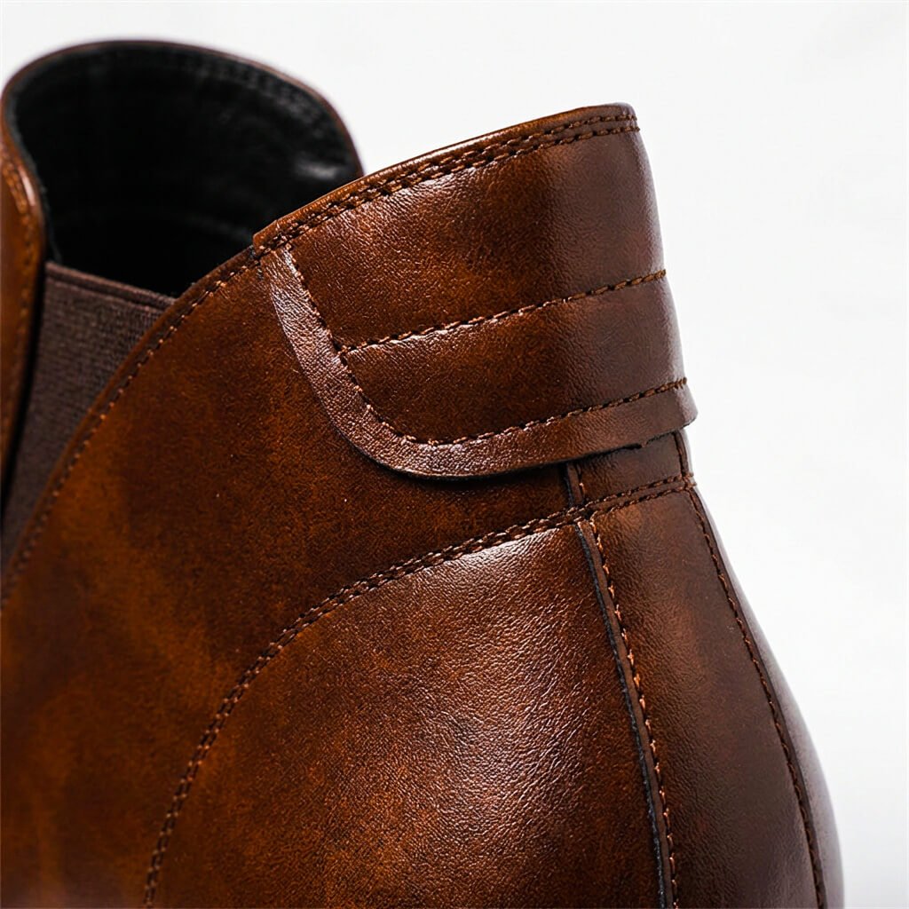Herren-Stiefeletten mit elastischen Seiteneinsätzen-Footwear for men-Alpenkind