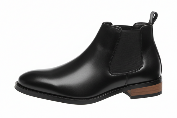 Herren Stiefeletten mit elastischen Seiteneinsätzen und Zuglaschen-Footwear for men-Alpenkind