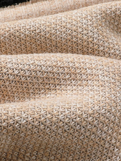 Herren-Strickjacke mit durchgehendem Reißverschluss und Rippstrick-Cardigan for men-Alpenkind