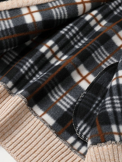 Herren-Strickjacke mit durchgehendem Reißverschluss und Rippstrick-Cardigan for men-Alpenkind