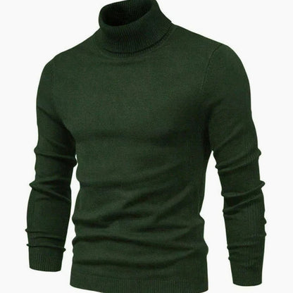 Herren-Strickpullover mit Rollkragen und langen Ärmeln-Sweaters for men-Alpenkind