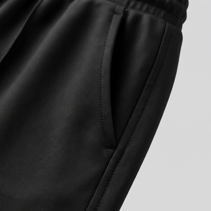 Herren-Sweatshorts mit Kordelzug und Nahtdetails-Shorts for men-Alpenkind
