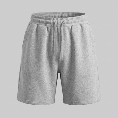 Herren-Sweatshorts mit Kordelzug und Nahtdetails-Shorts for men-Alpenkind