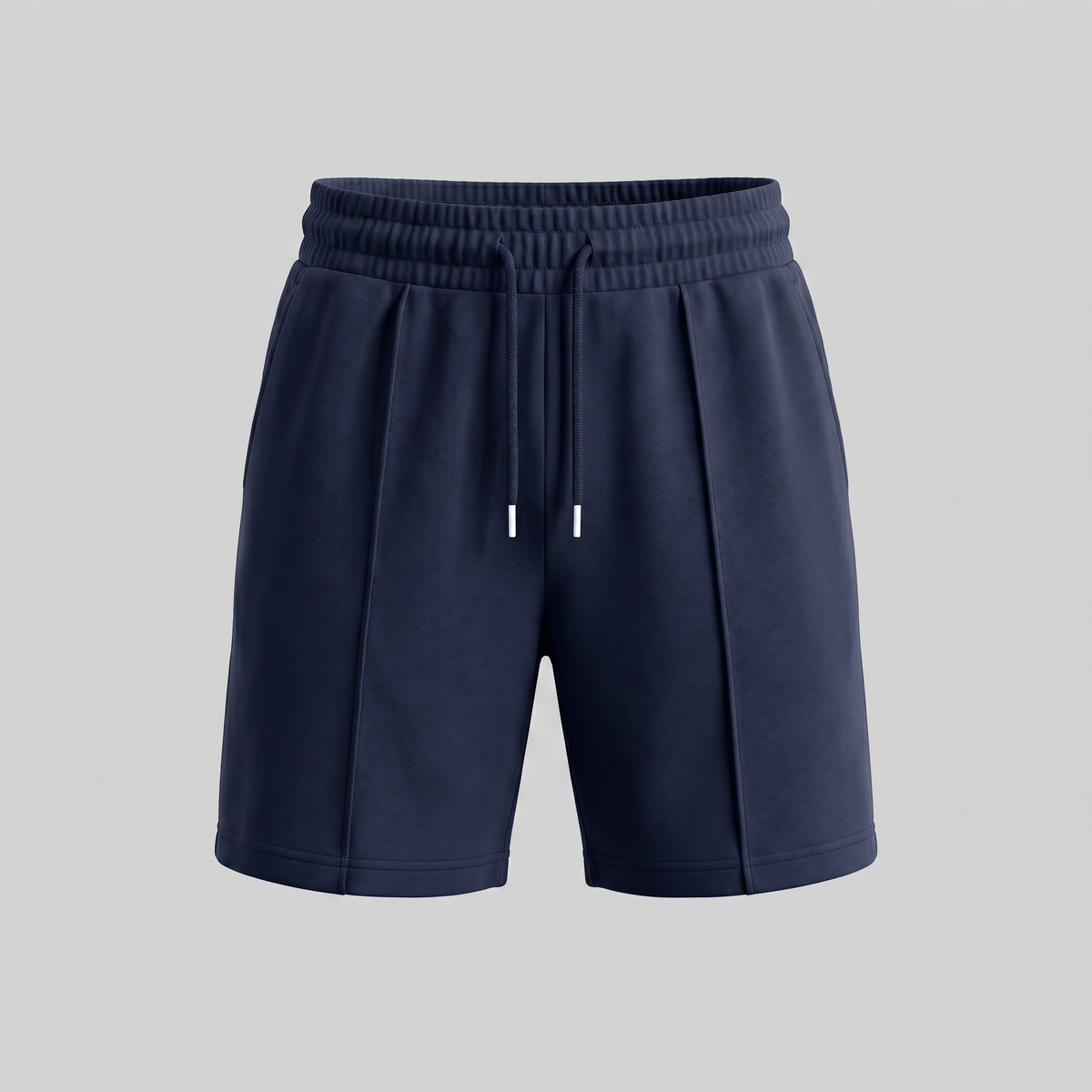 Herren-Sweatshorts mit Kordelzug und Nahtdetails-Shorts for men-Alpenkind