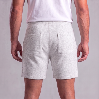 Herren-Sweatshorts mit Kordelzug und Nahtdetails-Shorts for men-Alpenkind