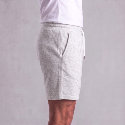 Herren-Sweatshorts mit Kordelzug und Nahtdetails-Shorts for men-Alpenkind