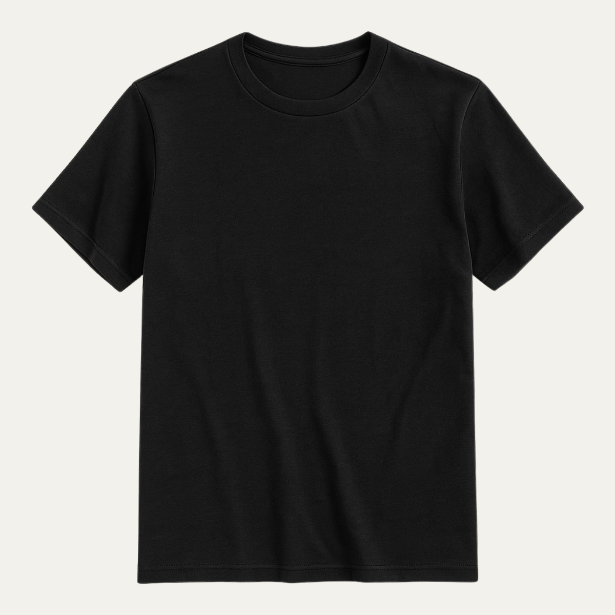 Herren T-Shirt mit kurzen Ärmeln, Rundhalsausschnitt und geradem Saum-Men Tops-Alpenkind