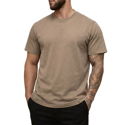 Herren-T-Shirt mit Rundhalsausschnitt und kurzen Ärmeln-T-shirt for men-Alpenkind