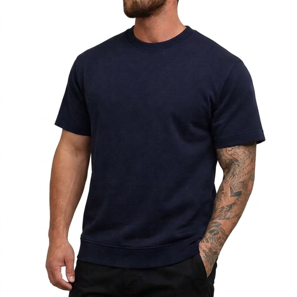 Herren-T-Shirt mit Rundhalsausschnitt und kurzen Ärmeln-T-shirt for men-Alpenkind
