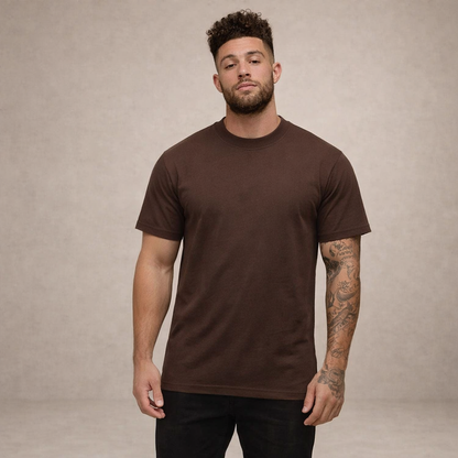 Herren-T-Shirt mit Rundhalsausschnitt und kurzen Ärmeln-T-shirt for men-Alpenkind