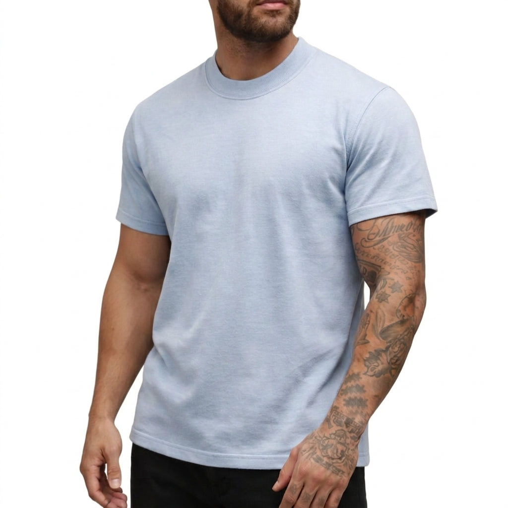 Herren-T-Shirt mit Rundhalsausschnitt und kurzen Ärmeln-T-shirt for men-Alpenkind