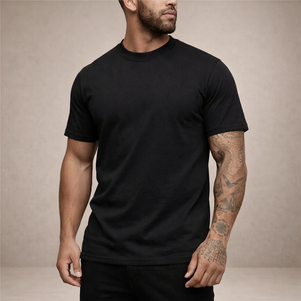 Herren-T-Shirt mit Rundhalsausschnitt und kurzen Ärmeln-T-shirt for men-Alpenkind