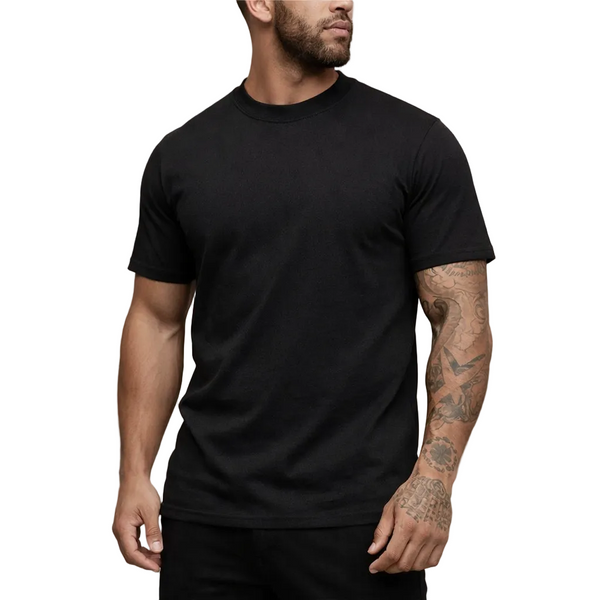 Herren-T-Shirt mit Rundhalsausschnitt und kurzen Ärmeln-T-shirt for men-Alpenkind