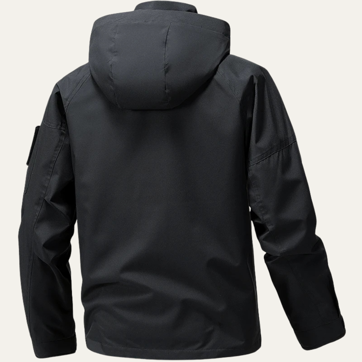 Herren-Utility-Jacke mit Kapuze und Kontrastfutter-Jackets for men-Alpenkind