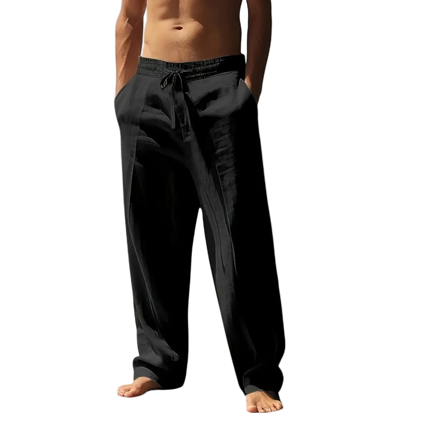 Herren Weite Hose mit Kordelzug-Men Outerwear-Alpenkind
