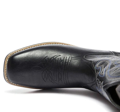 Herren Westernstiefel mit geprägtem Schaft und Zuglaschen-Footwear for men-Alpenkind