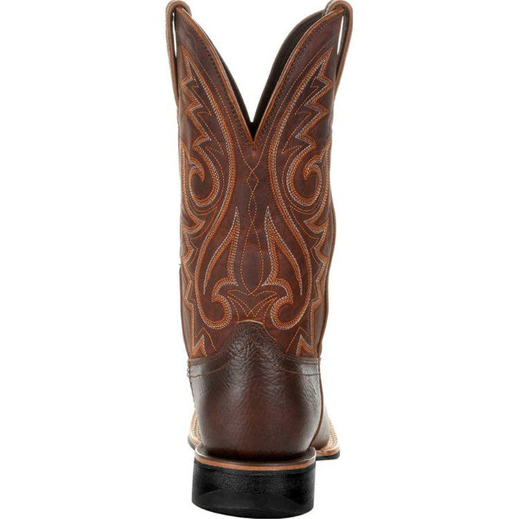 Herren Westernstiefel mit geprägtem Schaft und Zuglaschen-Footwear for men-Alpenkind
