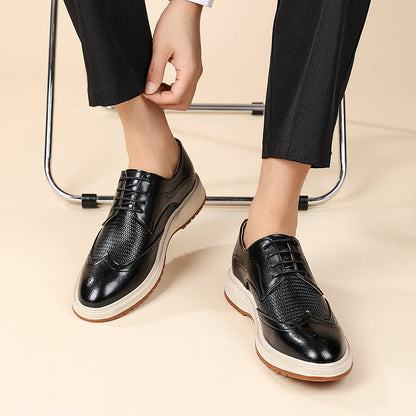 Herren Wingtip Schnürschuhe im Brogue-Stil-Footwear for men-Alpenkind