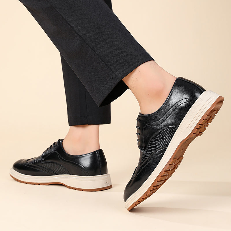 Herren Wingtip Schnürschuhe im Brogue-Stil-Footwear for men-Alpenkind