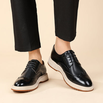 Herren Wingtip Schnürschuhe im Brogue-Stil-Footwear for men-Alpenkind