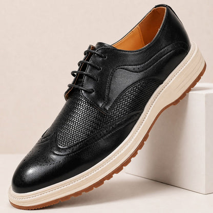 Herren Wingtip Schnürschuhe im Brogue-Stil-Footwear for men-Alpenkind