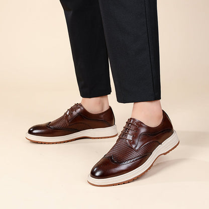 Herren Wingtip Schnürschuhe im Brogue-Stil-Footwear for men-Alpenkind