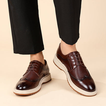 Herren Wingtip Schnürschuhe im Brogue-Stil-Footwear for men-Alpenkind