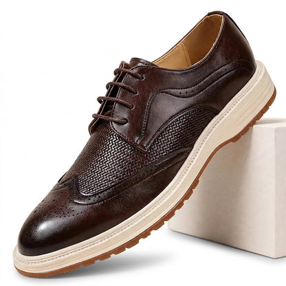 Herren Wingtip Schnürschuhe im Brogue-Stil-Footwear for men-Alpenkind