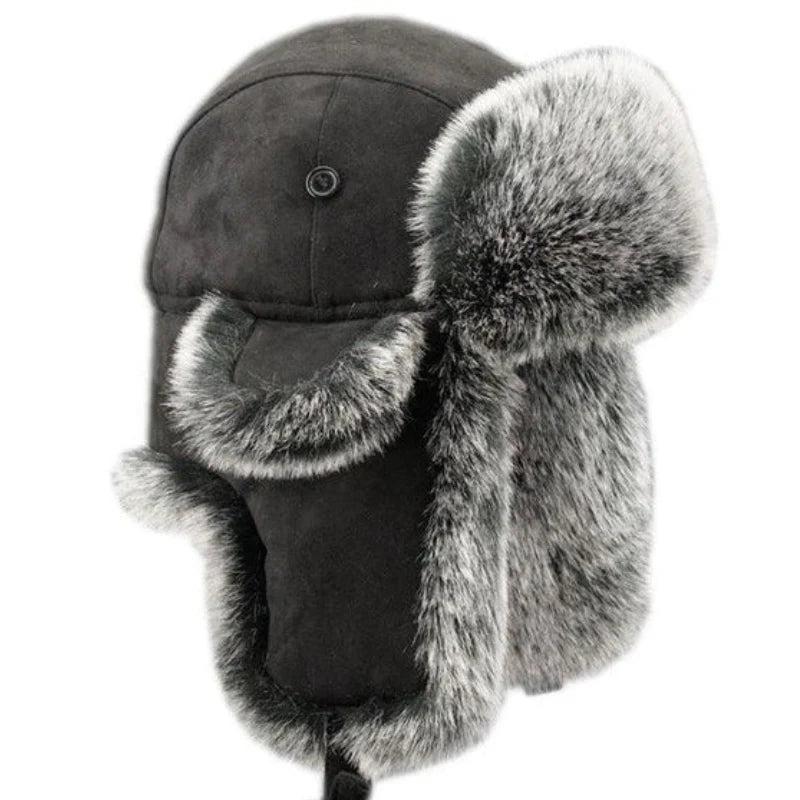 Herren Wintermütze mit Ohrenklappen – Warm & Winddicht-Accessoire-Alpenkind