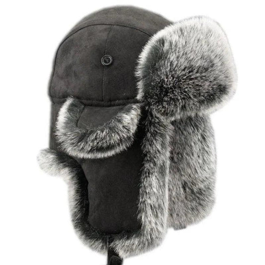 Herren Wintermütze mit Ohrenklappen – Warm & Winddicht-Accessoire-Alpenkind