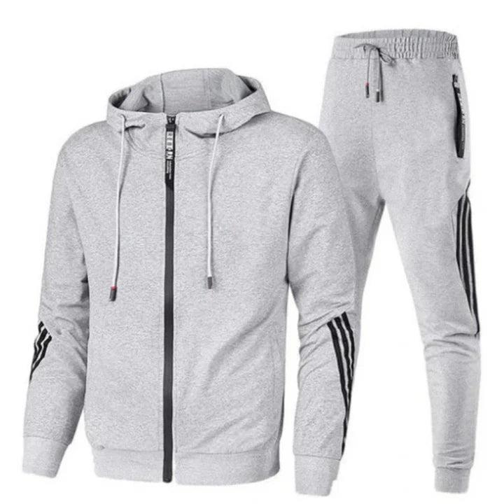 Herren Zweiteiliger Sport Trainingsanzug-Men Sets-Alpenkind