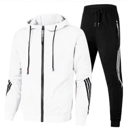 Herren Zweiteiliger Sport Trainingsanzug-Men Sets-Alpenkind