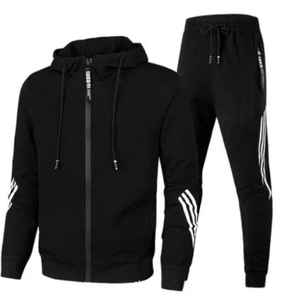Herren Zweiteiliger Sport Trainingsanzug-Men Sets-Alpenkind