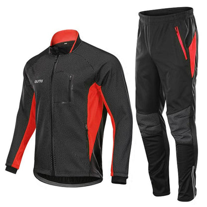 Thermo Fahrrad-Set für Herren – Warm, Atmungsaktiv & Winddicht für Wintertouren-Men Sets-Alpenkind
