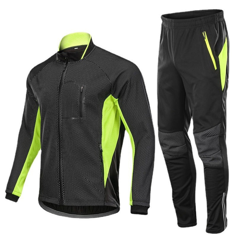 Thermo Fahrrad-Set für Herren – Warm, Atmungsaktiv & Winddicht für Wintertouren-Men Sets-Alpenkind